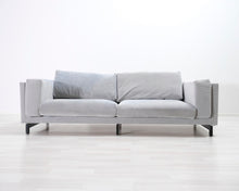 Load image into Gallery viewer, IKEA Nockeby 3-istuttava kangassohva harmaa
