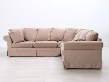 Ladda upp bild till gallerivisning, Furninova kulmasohva beige

