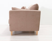 Load image into Gallery viewer, Furninova Charlie 3-istuttava kangassohva beige
