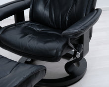 Ladda upp bild till gallerivisning, Ekornes Stressless nojatuoli ja rahi musta
