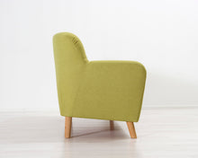 Lataa kuva Galleria-katseluun, 2,5-istuttava kangassohva vihreä
