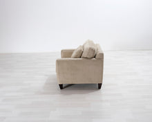 Lataa kuva Galleria-katseluun, Bauhaus U.S.A. nahkanojatuoli beige
