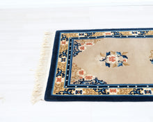 Lataa kuva Galleria-katseluun, Villamatto 170 x 82 cm beige

