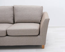 Lataa kuva Galleria-katseluun, Boknäs Villinki 2-istuttava kangassohva beige
