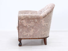 Lataa kuva Galleria-katseluun, Chippendale nojatuoli vanha roosa
