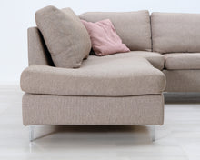 Lataa kuva Galleria-katseluun, 5-istuttava kulmasohva beige
