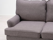 Lataa kuva Galleria-katseluun, 2-istuttava Howard-kangassohva harmaa
