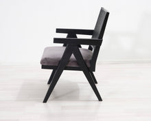 Lataa kuva Galleria-katseluun, Nordal Wickerwork tuoli musta
