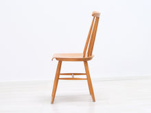 Ladda upp bild till gallerivisning, Vintage pinnatuoli ruskea

