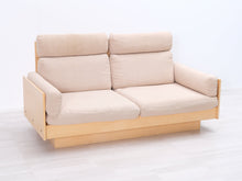 Load image into Gallery viewer, Artek 555 Ben Af Schulten 2-istuttava sohva beige
