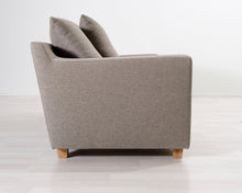 Lataa kuva Galleria-katseluun, 2-istuttava kangassohva beige
