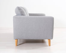 Lataa kuva Galleria-katseluun, 2,5-istuttava kangassohva harmaa
