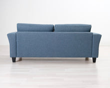Lataa kuva Galleria-katseluun, 2-istuttava kangassohva sininen
