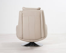 Load image into Gallery viewer, KLEA nahkanojatuoli beige
