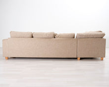 Lataa kuva Galleria-katseluun, 6-istuttava kulmasohva beige
