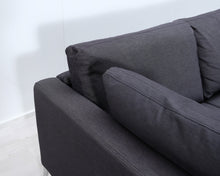 Lataa kuva Galleria-katseluun, IKEA kulmasohva musta
