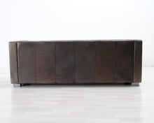 Load image into Gallery viewer, BoConcept 3-istuttava nahkasohva tummanruskea
