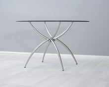 Load image into Gallery viewer, Calligaris ruokapöytä lasilevyllä Ø 120 cm
