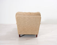 Load image into Gallery viewer, Kangasnojatuoli rahilla beige
