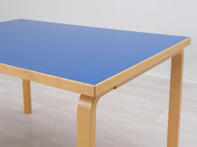 Ladda upp bild till gallerivisning, Artek ruokapöytä 120 x 85 cm sininen
