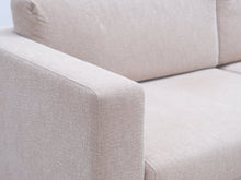 Ladda upp bild till gallerivisning, Sope 3-istuttava kangassohva beige
