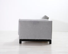 Load image into Gallery viewer, IKEA Nockeby 3-istuttava kangassohva harmaa
