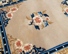 Lataa kuva Galleria-katseluun, Villamatto 170 x 82 cm beige
