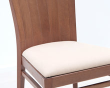 Lataa kuva Galleria-katseluun, Tonon ruokatuoli kangasistuimella beige
