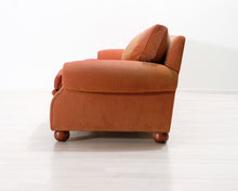 Ladda upp bild till gallerivisning, Bröderna Andersson 4-istuttava kangassohva oranssi
