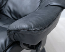 Lataa kuva Galleria-katseluun, Ekornes Stressless Reno nojatuoli ja rahi musta

