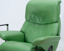 Lataa kuva Galleria-katseluun, Ekornes Stressless nojatuoli ja rahi vihreä
