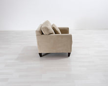 Lataa kuva Galleria-katseluun, Bauhaus U.S.A. nahkanojatuoli beige
