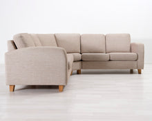 Lataa kuva Galleria-katseluun, Stalands 5-istuttava kulmasohva beige
