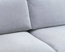 Load image into Gallery viewer, IKEA Nockeby 3-istuttava kangassohva vaaleanharmaa
