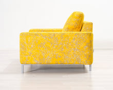 Lataa kuva Galleria-katseluun, Filip Loveseat nojatuoli keltainen
