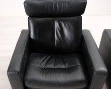 Lataa kuva Galleria-katseluun, Ekornes Stressless nahkanojatuoli musta
