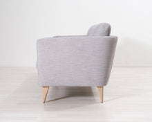 Load image into Gallery viewer, SITS 3-istuttava kangassohva harmaa

