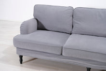 Load image into Gallery viewer, IKEA Stocksund 3-istuttava kangassohva harmaa
