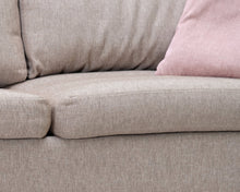 Lataa kuva Galleria-katseluun, 5-istuttava kulmasohva beige
