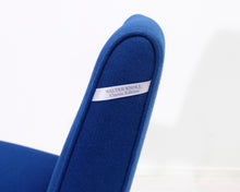 Ladda upp bild till gallerivisning, Walter Knoll Classic Edition nojatuoli sininen
