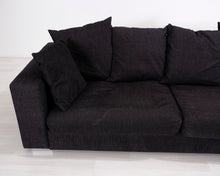 Lataa kuva Galleria-katseluun, BoConcept 4-istuttava kangassohva tummanharmaa
