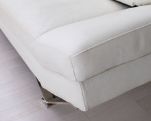 Ladda upp bild till gallerivisning, Natuzzi Relevé 2572 4-istuttava kulmasohva valkoinen
