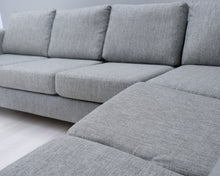 Load image into Gallery viewer, Sotka Dalton 6-istuttava kulmasohva harmaa
