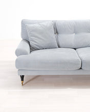 Lataa kuva Galleria-katseluun, The Sofa Store Amelia 2-istuttava kangassohva harmaa
