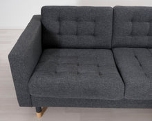 Load image into Gallery viewer, IKEA Landskrona 2,5-istuttava kangassohva harmaa
