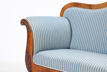 Lataa kuva Galleria-katseluun, Karl Johan sohva sininen
