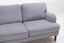 Load image into Gallery viewer, IKEA Stocksund 3-istuttava kangassohva harmaa
