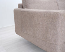 Lataa kuva Galleria-katseluun, Vepsäläinen Design 2-istuttava kangassohva beige
