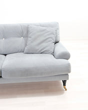 Lataa kuva Galleria-katseluun, The Sofa Store Amelia 2-istuttava kangassohva harmaa
