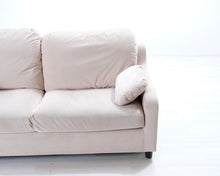 Load image into Gallery viewer, IKEA Vinliden 2-istuttava kangassohva beige
